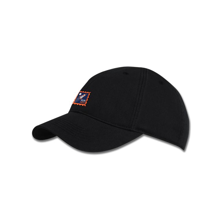 Brooks Houston22 Heritage Run - Womens Running Cap - Black/Orange (64538QROF)
